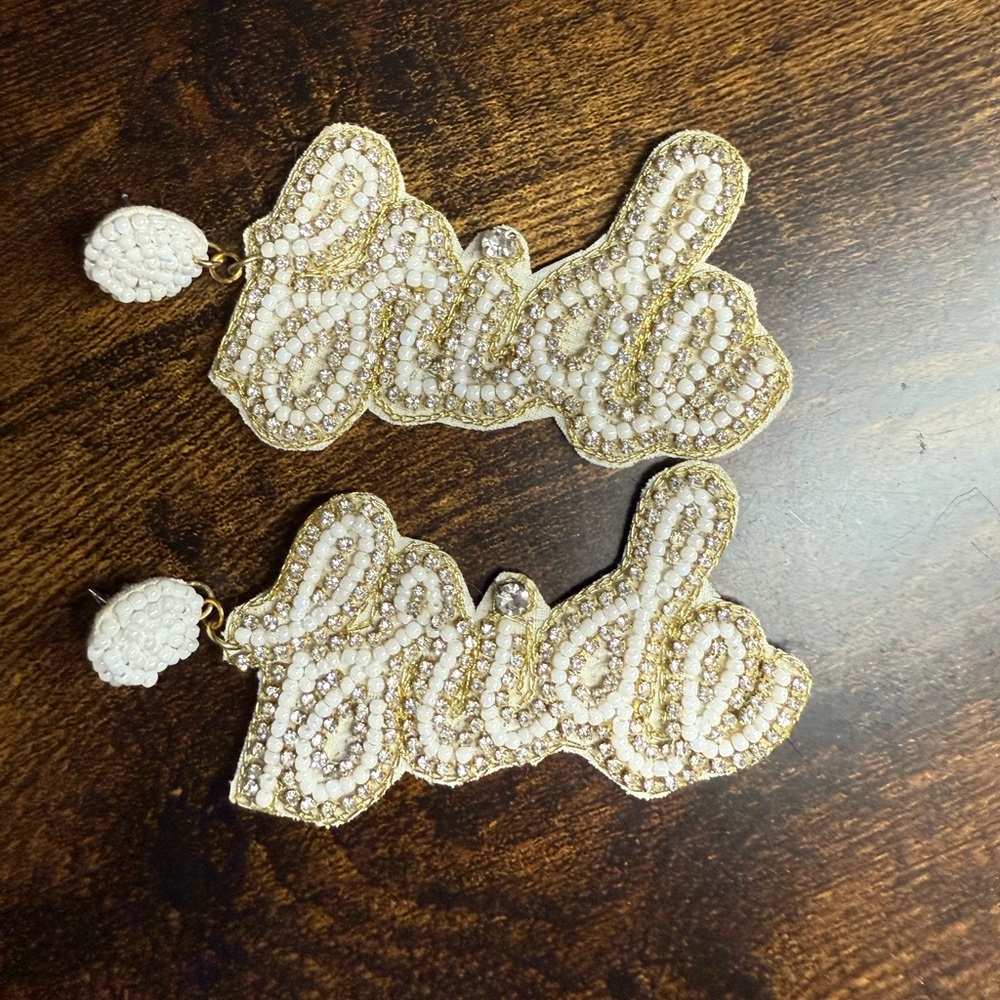 Bride Beaded Earrings